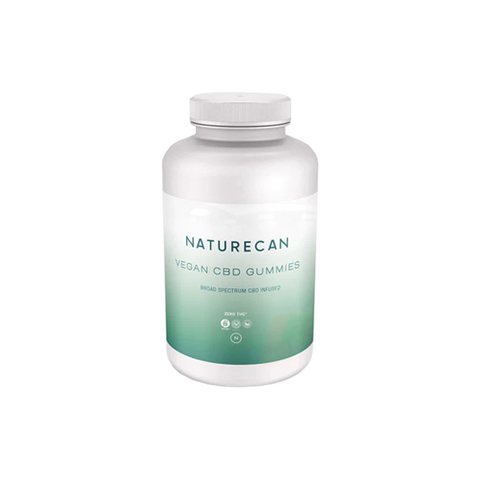 Naturecan 300 mg Wegańskie żelki CBD o szerokim spektrum działania - 30 sztuk