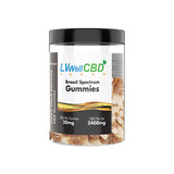 LVWell CBD 2400 mg CBD Gazowane żelki w butelce coli - 120 sztuk