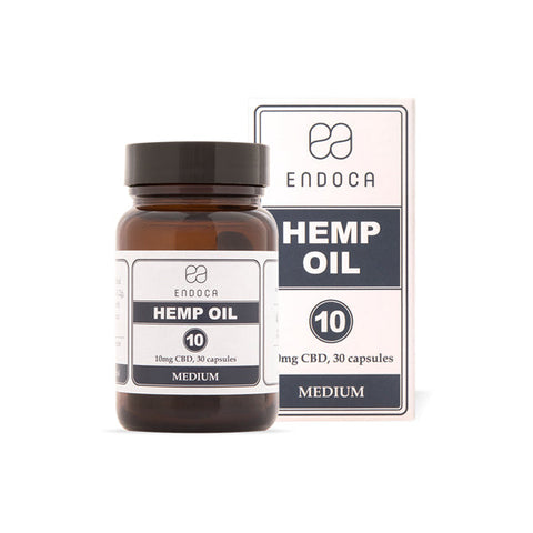 Endoca 300 mg CBD w kapsułkach Olej konopny - 30 miękkich żeli