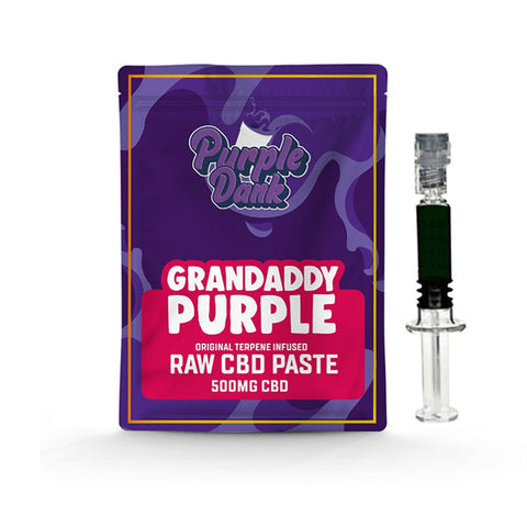 Purple Dank 1000 mg surowa pasta CBD z naturalnymi terpenami - Grandaddy Purple (KUP 1 OTRZYMASZ 1 ZA DARMO)