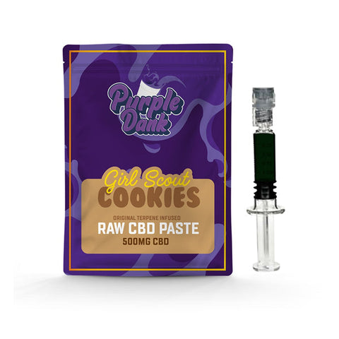 Purple Dank 1000 mg surowej pasty CBD z naturalnymi terpenami - Girl Scout Cookies (KUP 1, OTRZYMASZ 1 ZA DARMO)